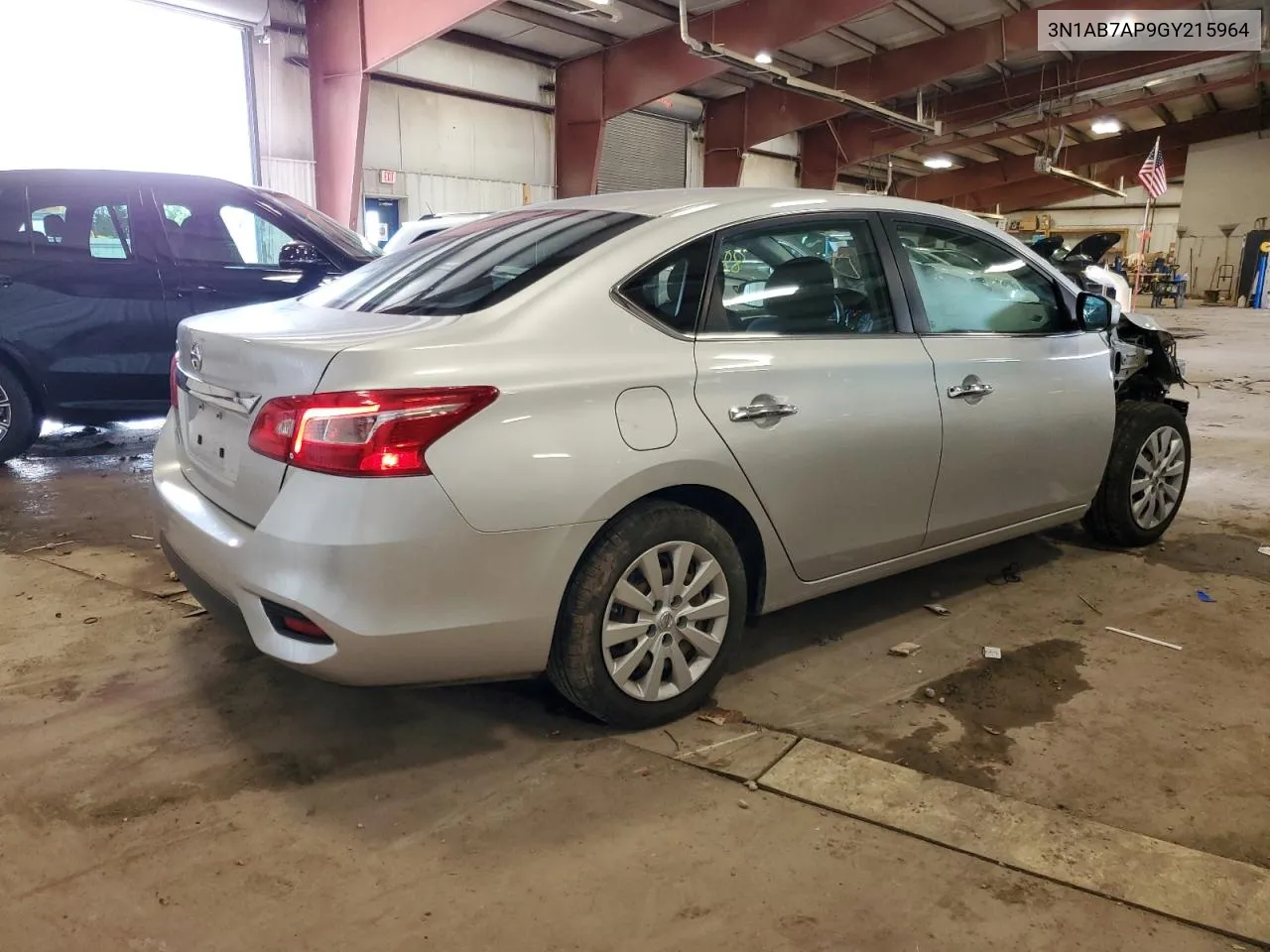 2016 Nissan Sentra S VIN: 3N1AB7AP9GY215964 Lot: 63967874