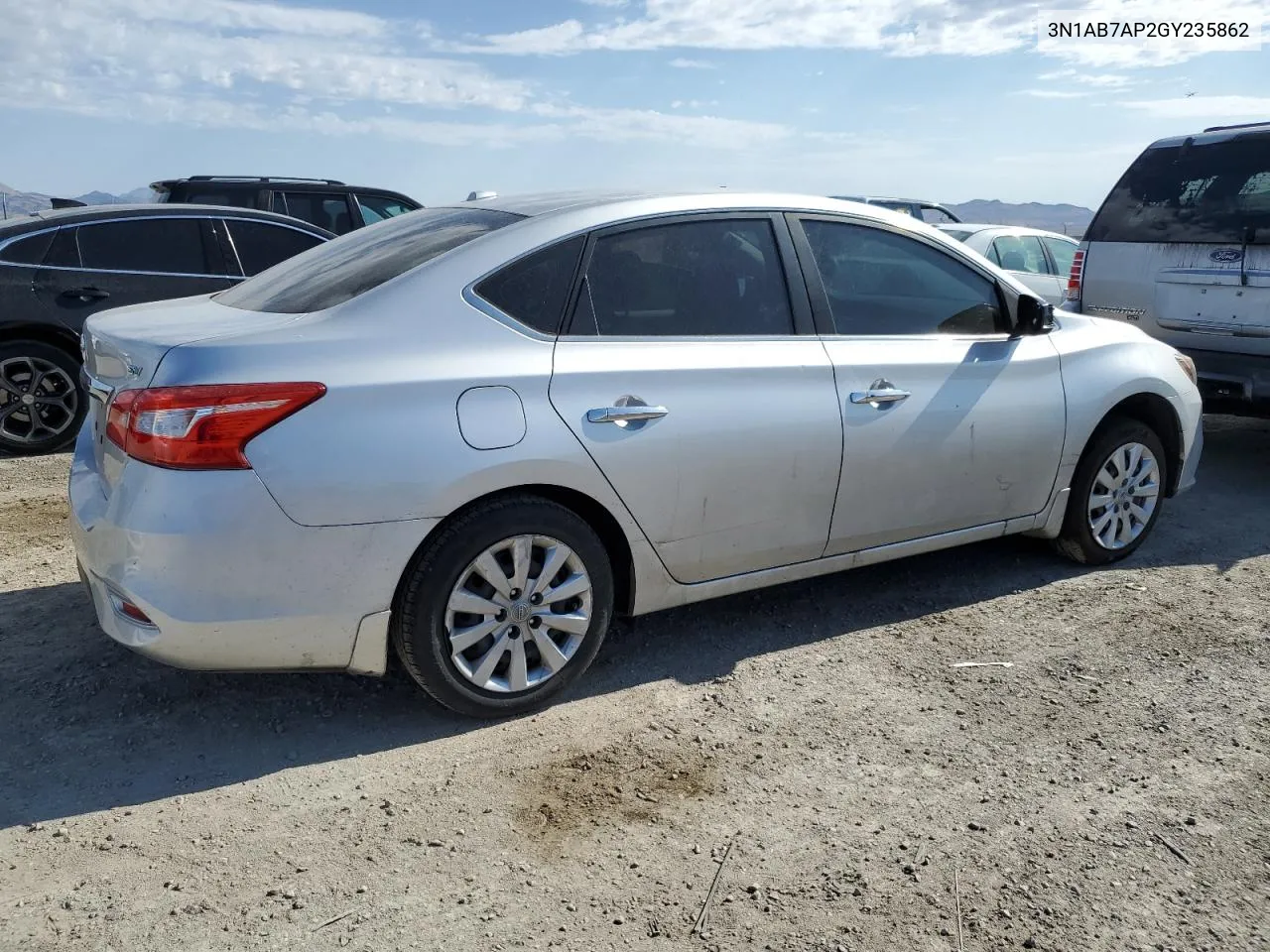 3N1AB7AP2GY235862 2016 Nissan Sentra S