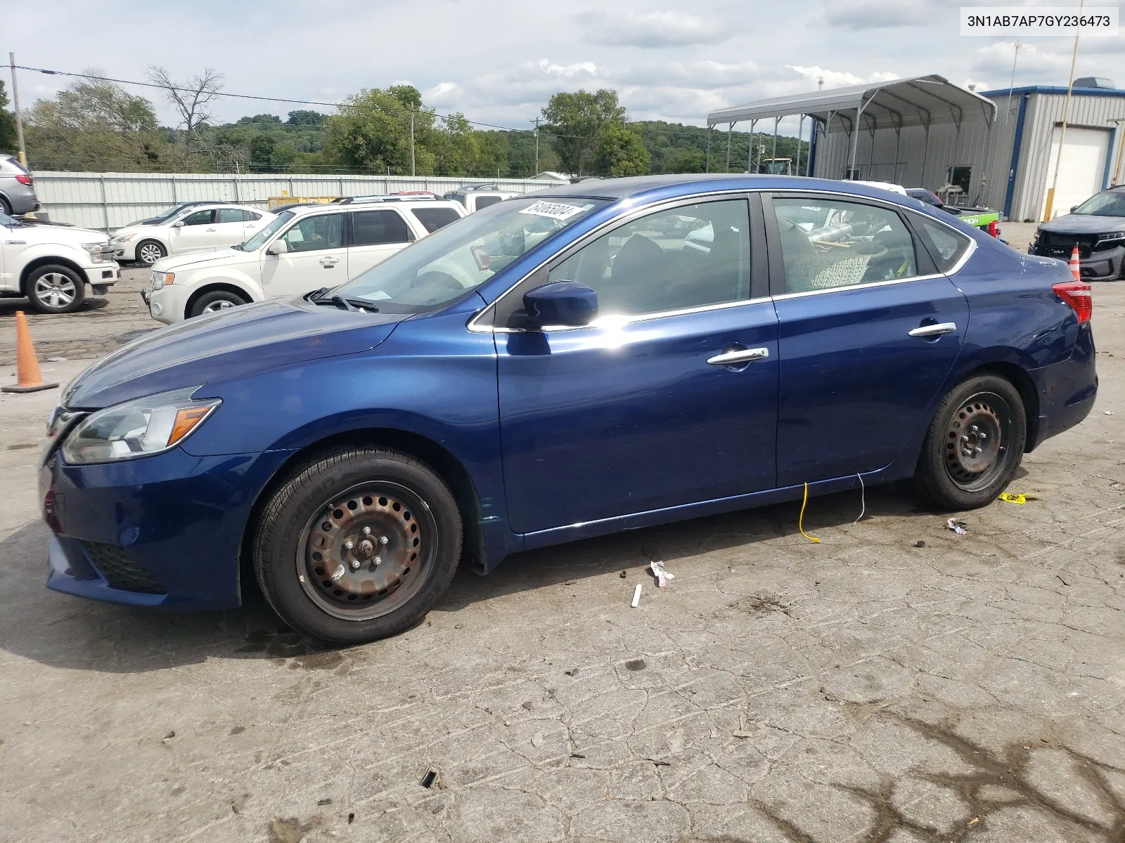 3N1AB7AP7GY236473 2016 Nissan Sentra S