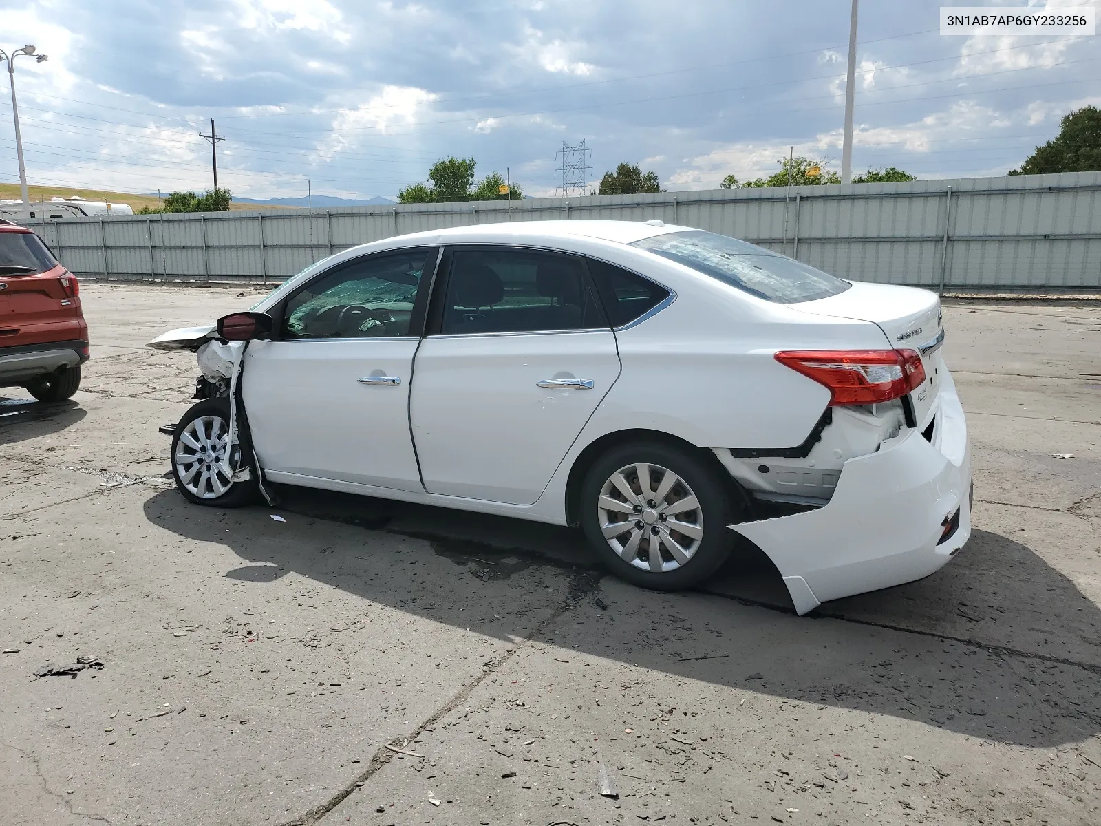 3N1AB7AP6GY233256 2016 Nissan Sentra S