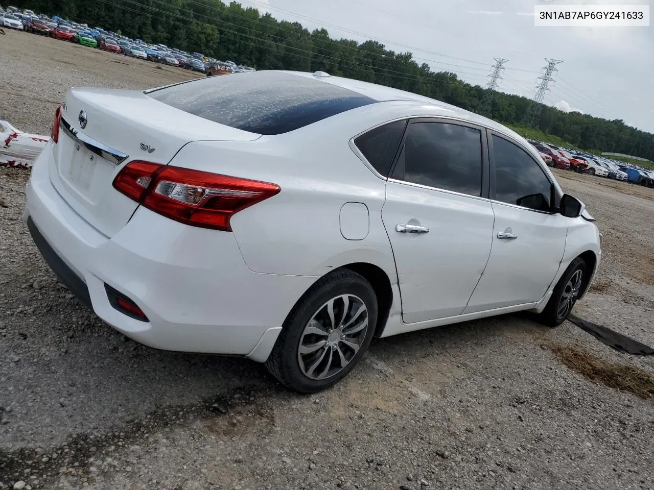 2016 Nissan Sentra S VIN: 3N1AB7AP6GY241633 Lot: 64381124