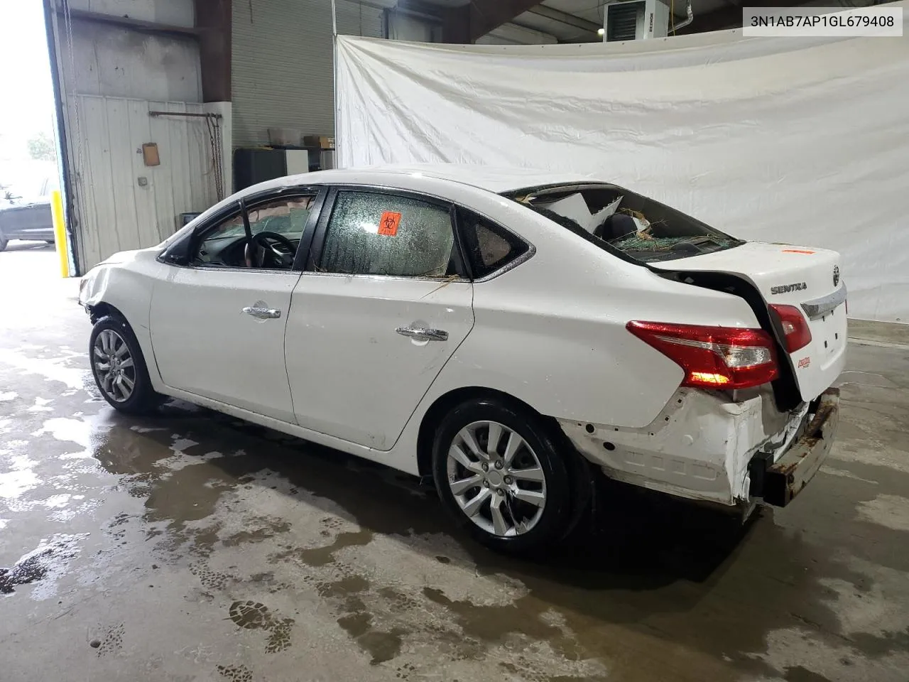 3N1AB7AP1GL679408 2016 Nissan Sentra S