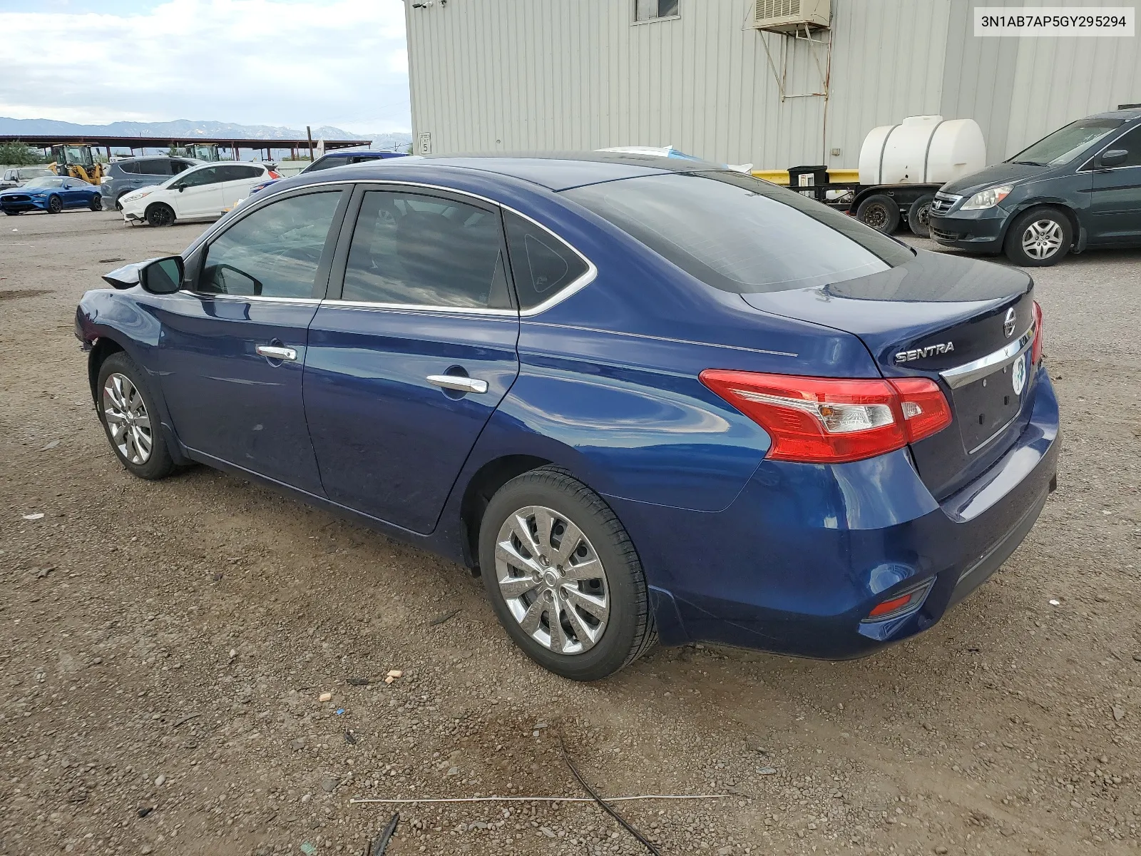 2016 Nissan Sentra S VIN: 3N1AB7AP5GY295294 Lot: 66125214