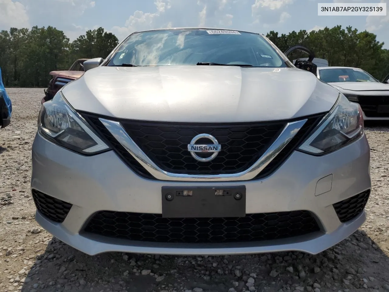 2016 Nissan Sentra S VIN: 3N1AB7AP2GY325139 Lot: 66249594