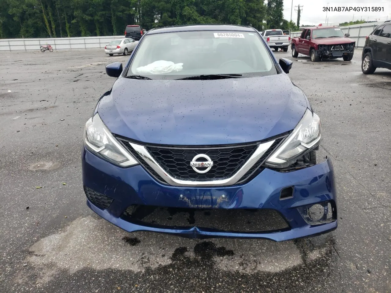 3N1AB7AP4GY315891 2016 Nissan Sentra S