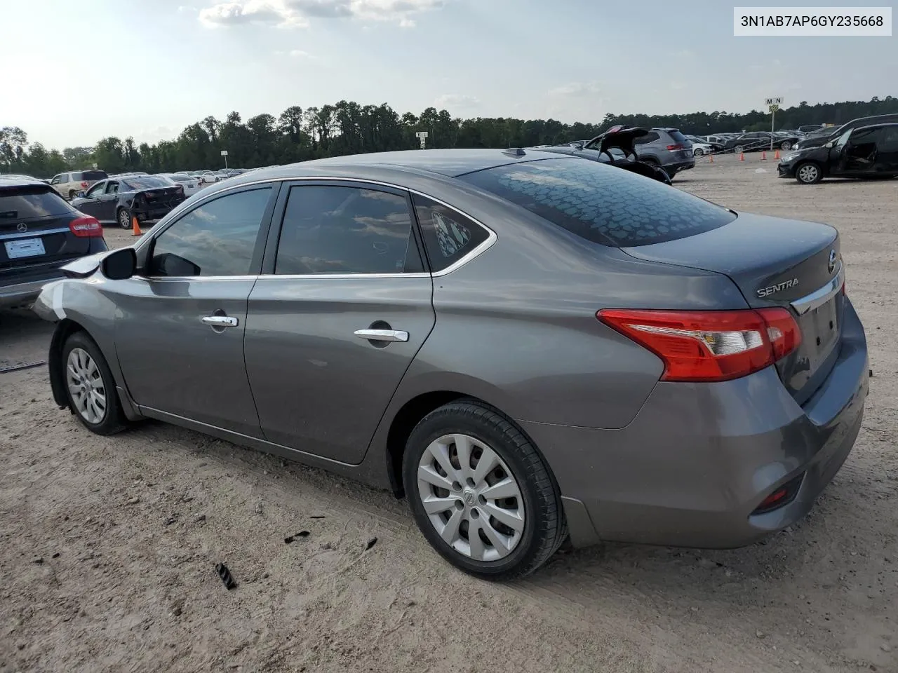 3N1AB7AP6GY235668 2016 Nissan Sentra S