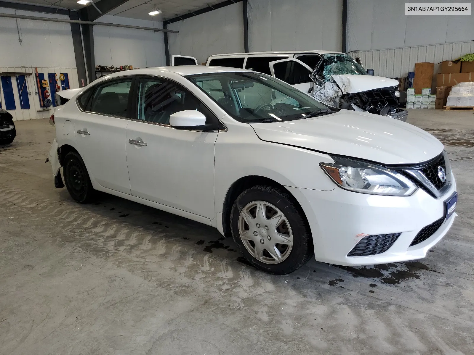 2016 Nissan Sentra S VIN: 3N1AB7AP1GY295664 Lot: 66763284