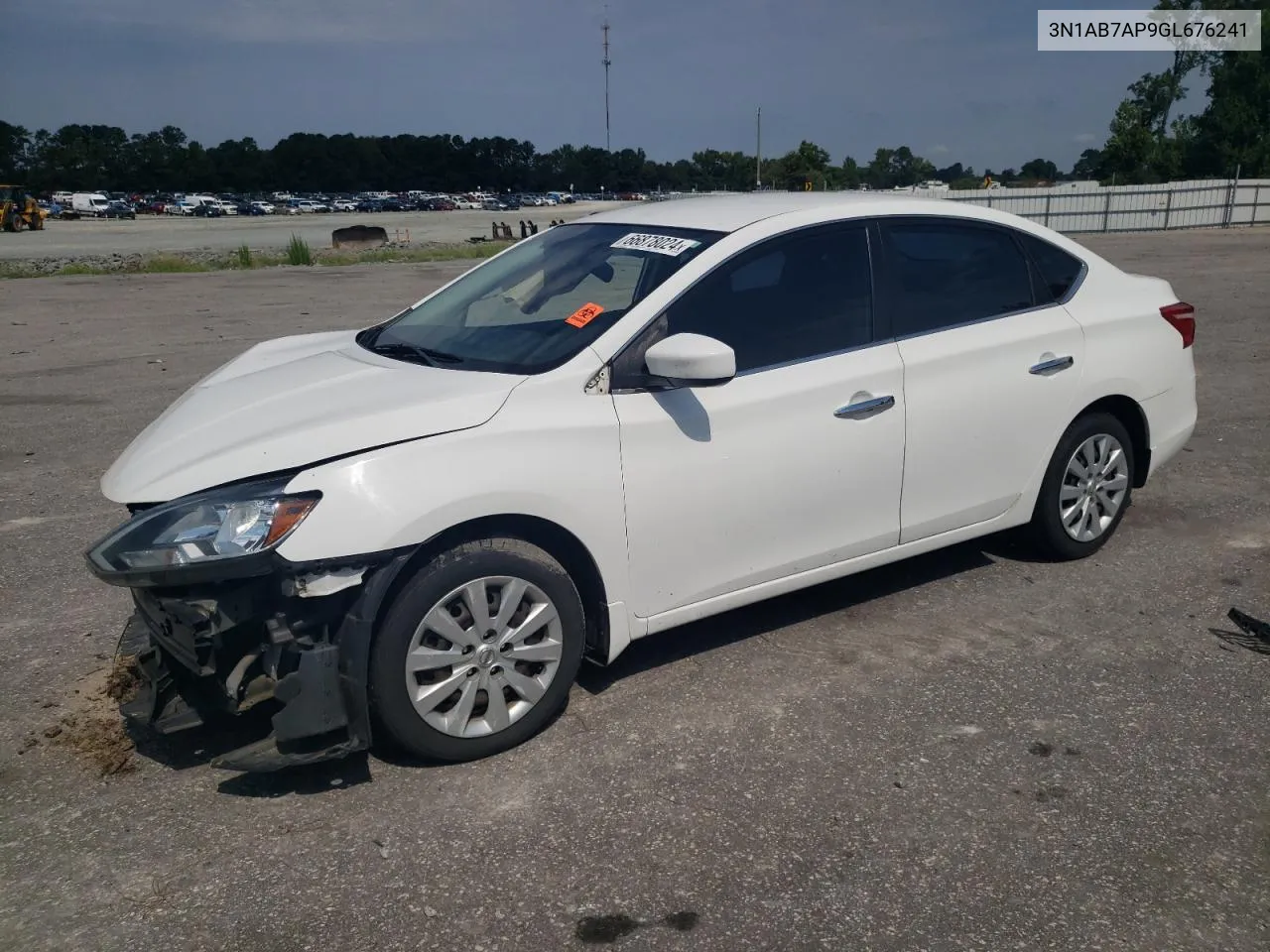 3N1AB7AP9GL676241 2016 Nissan Sentra S