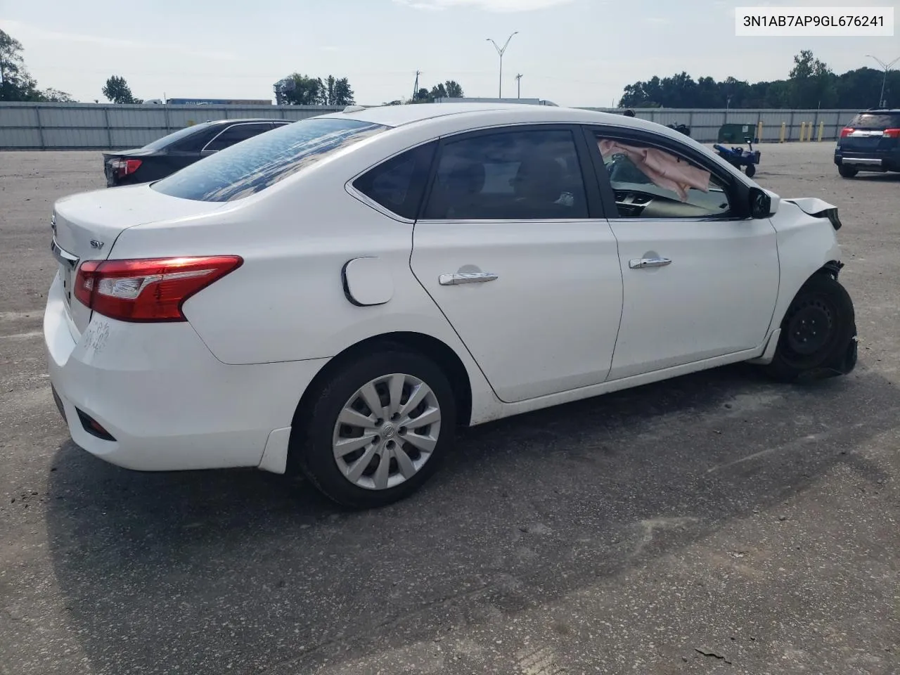 2016 Nissan Sentra S VIN: 3N1AB7AP9GL676241 Lot: 66878024