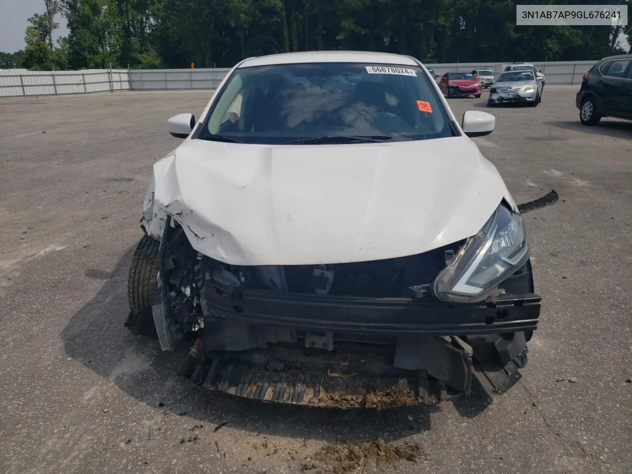 3N1AB7AP9GL676241 2016 Nissan Sentra S