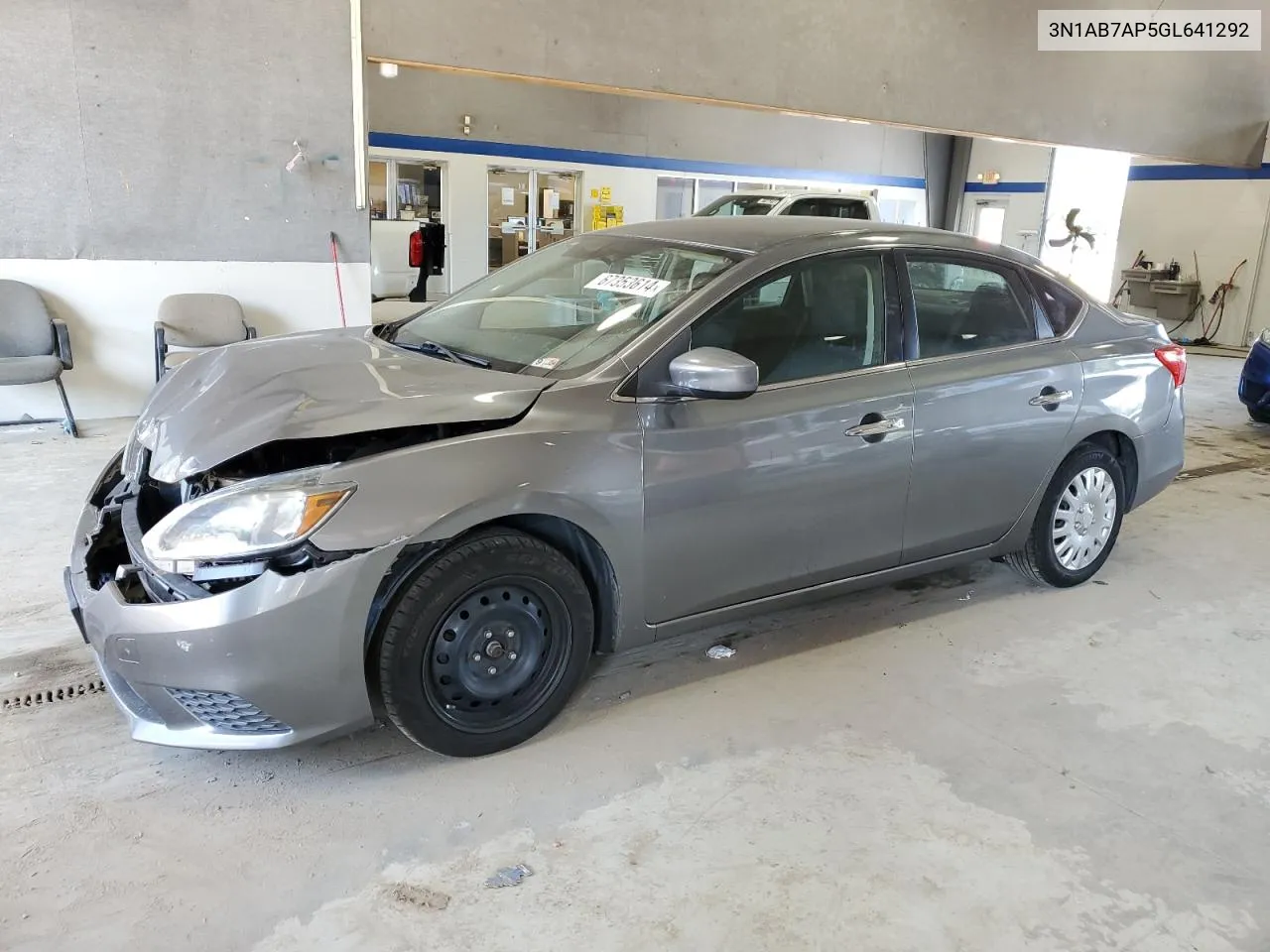 2016 Nissan Sentra S VIN: 3N1AB7AP5GL641292 Lot: 67353614