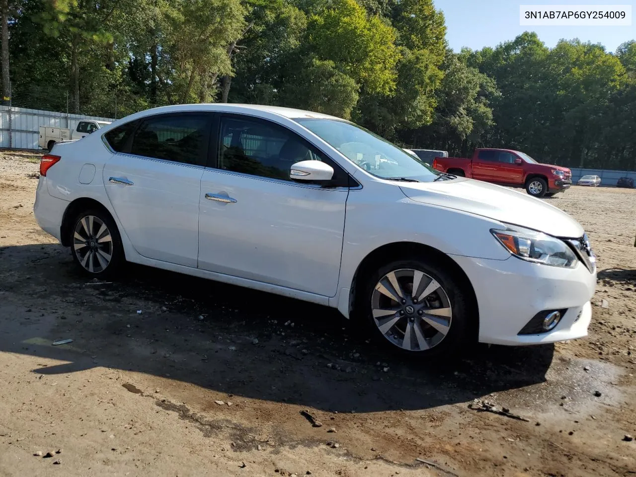 2016 Nissan Sentra S VIN: 3N1AB7AP6GY254009 Lot: 67412814