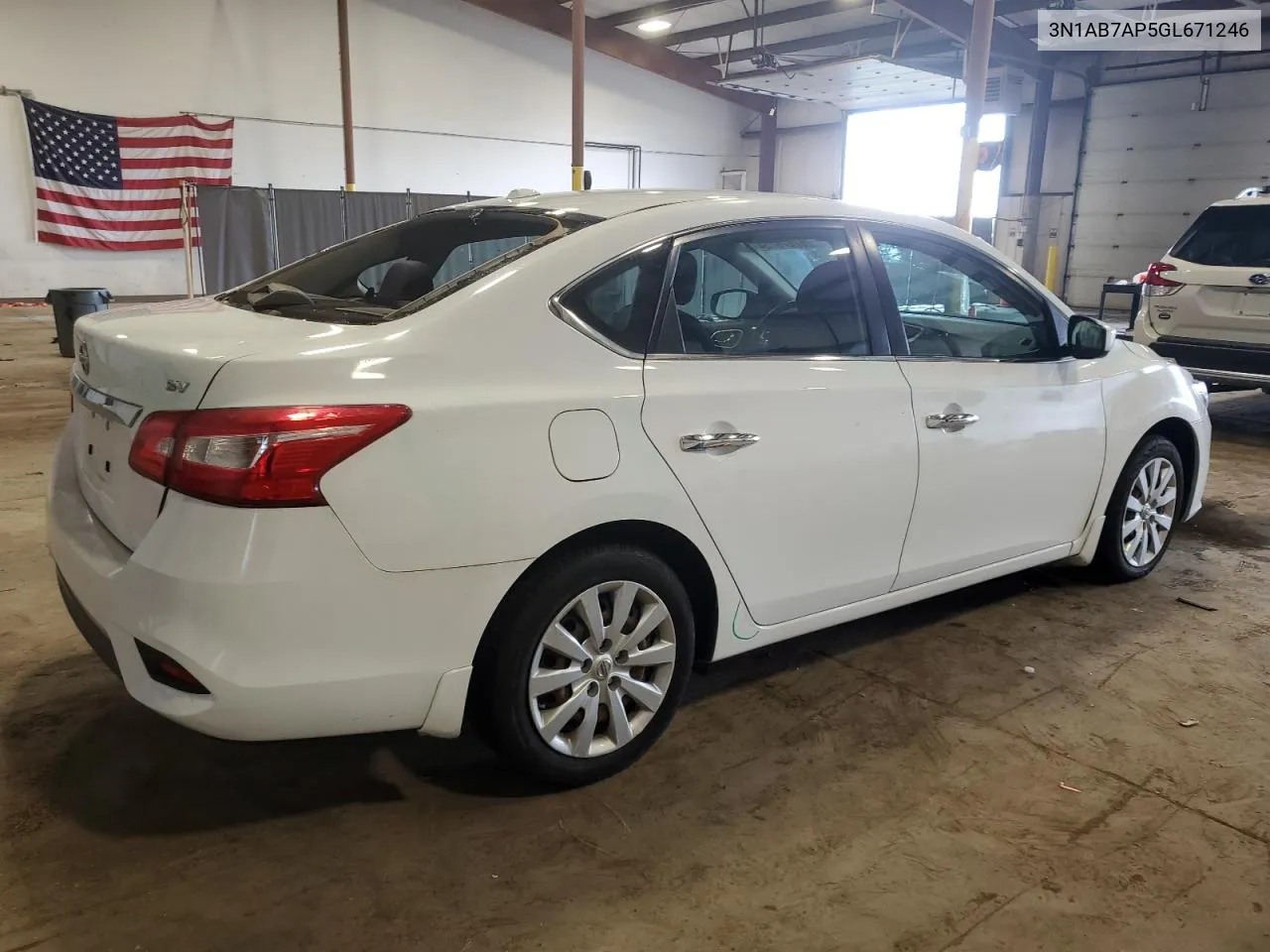 2016 Nissan Sentra S VIN: 3N1AB7AP5GL671246 Lot: 67679154