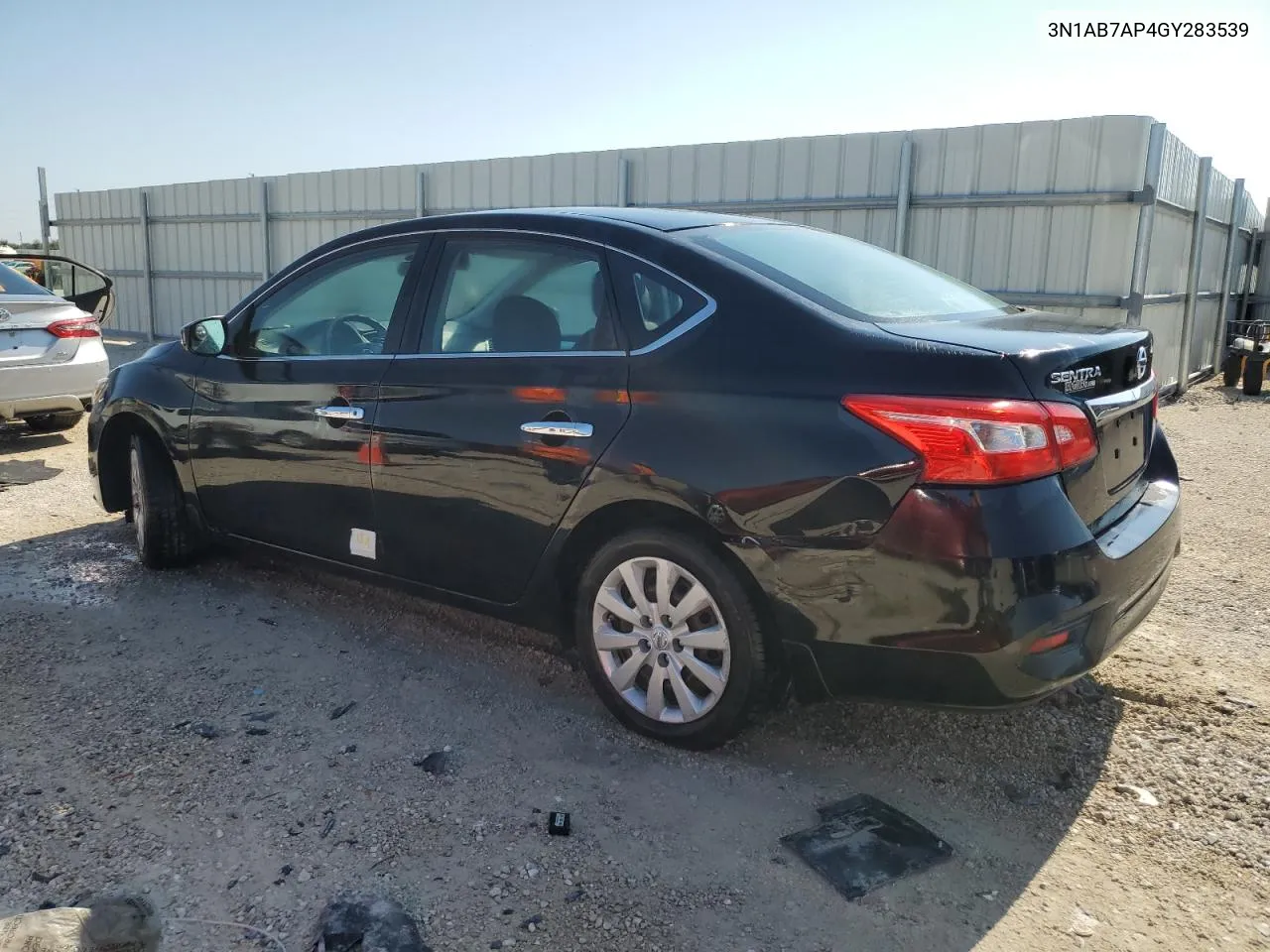 2016 Nissan Sentra S VIN: 3N1AB7AP4GY283539 Lot: 67728254