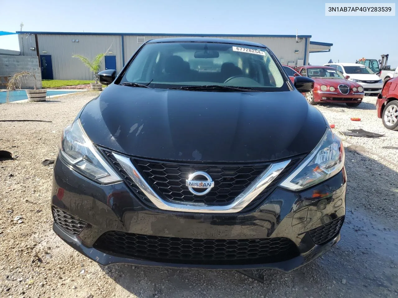 3N1AB7AP4GY283539 2016 Nissan Sentra S