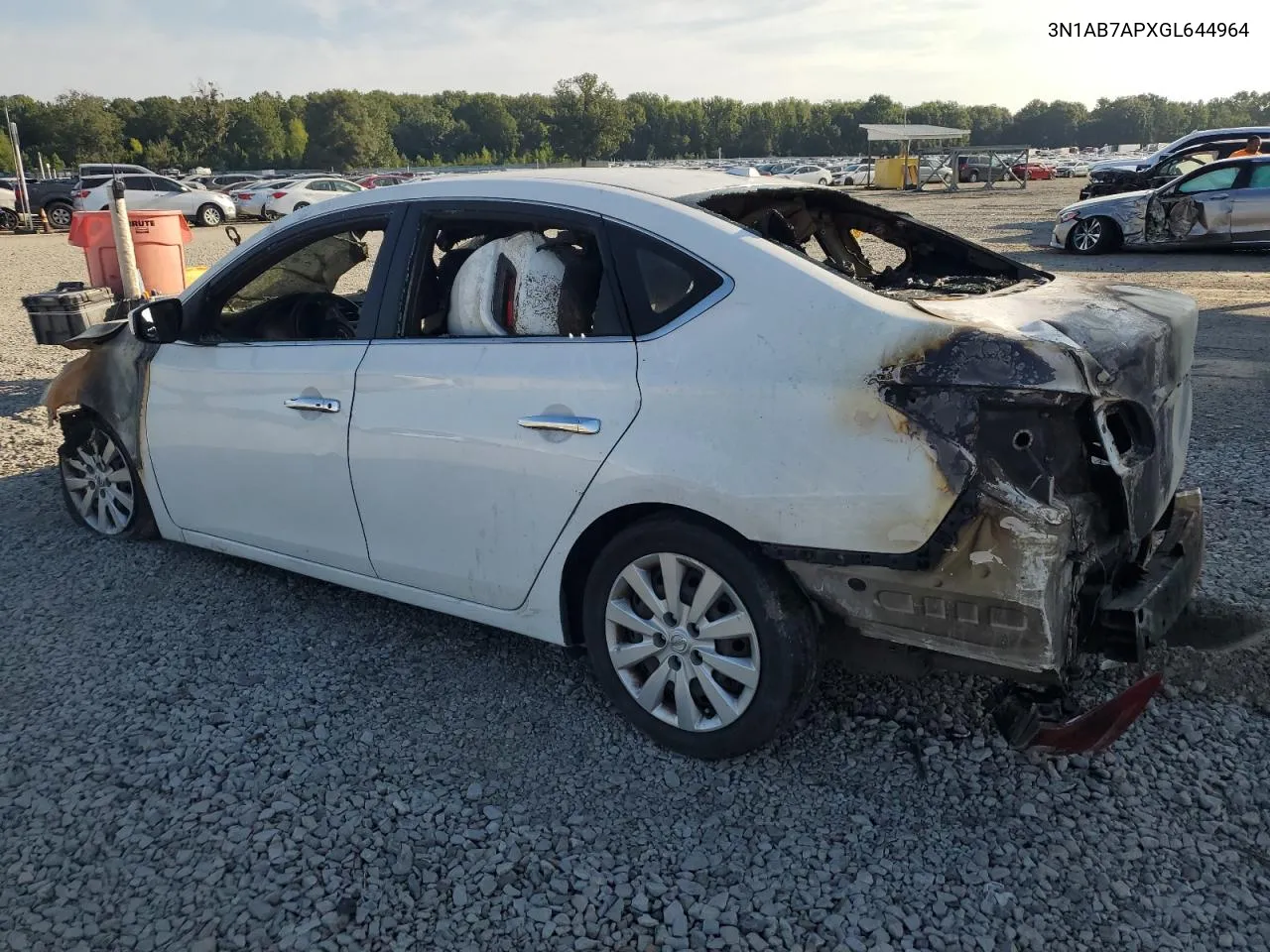 2016 Nissan Sentra S VIN: 3N1AB7APXGL644964 Lot: 68238784