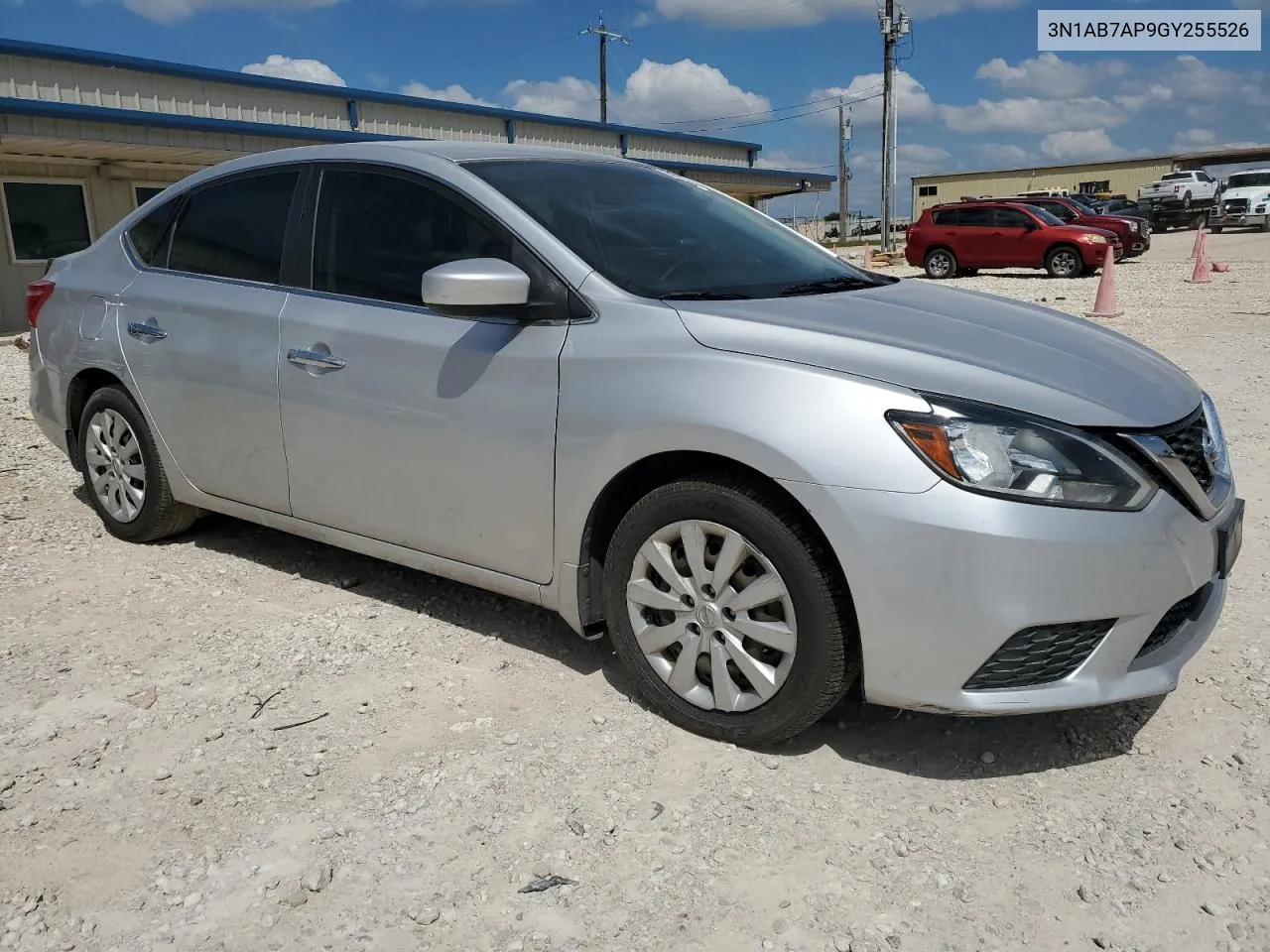 2016 Nissan Sentra S VIN: 3N1AB7AP9GY255526 Lot: 68575084