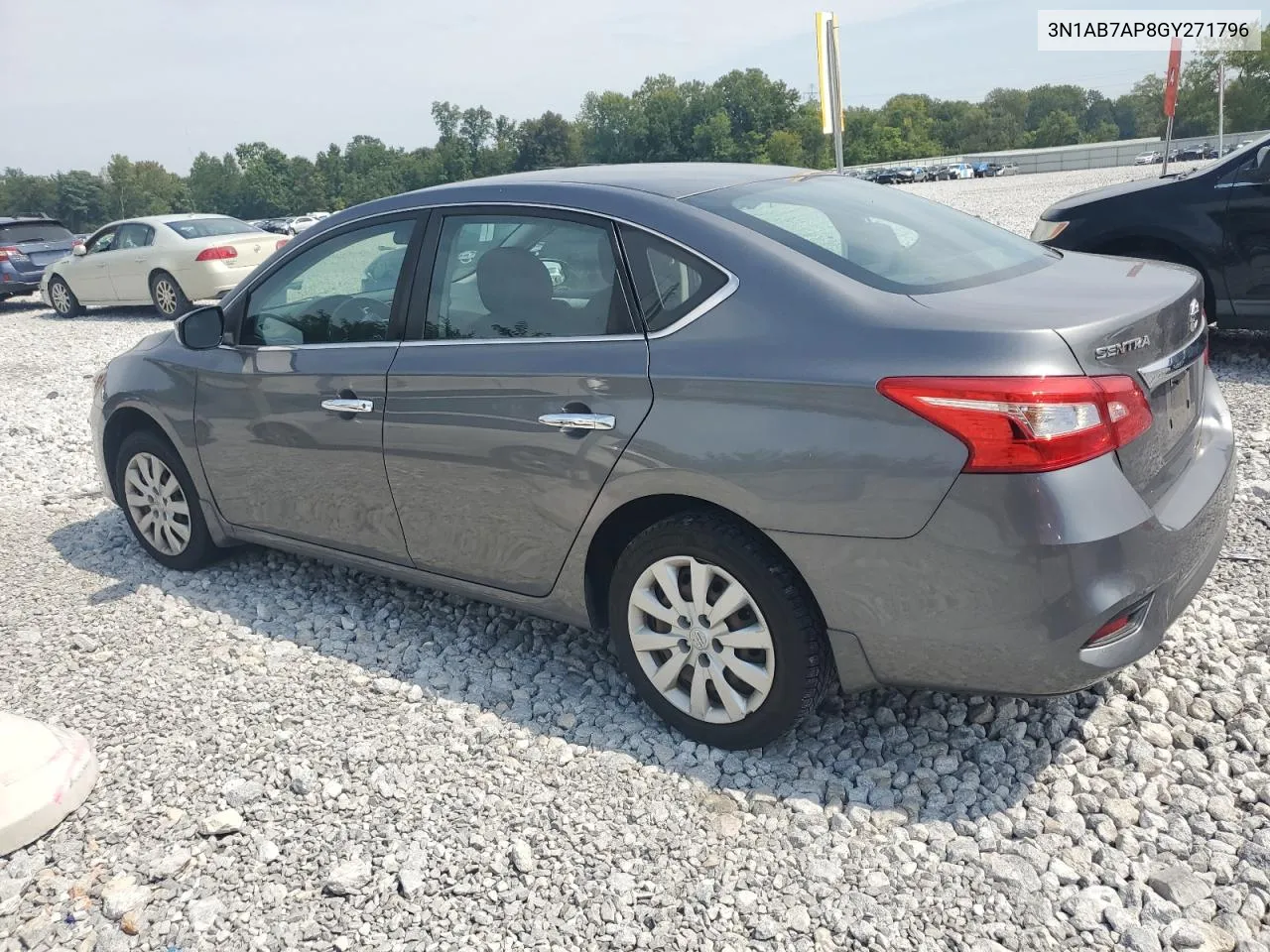 2016 Nissan Sentra S VIN: 3N1AB7AP8GY271796 Lot: 68741334