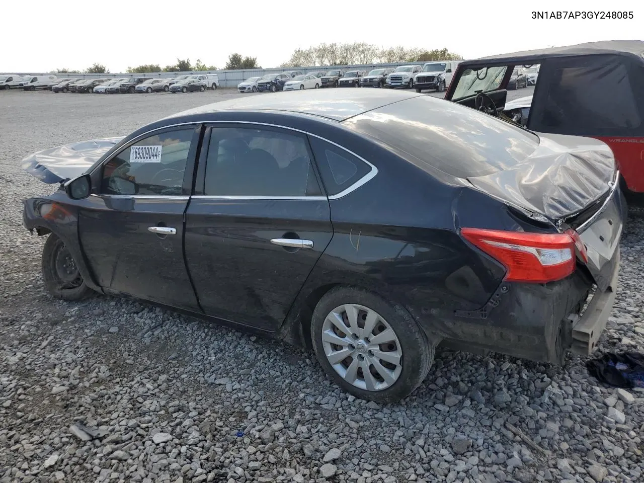 3N1AB7AP3GY248085 2016 Nissan Sentra S