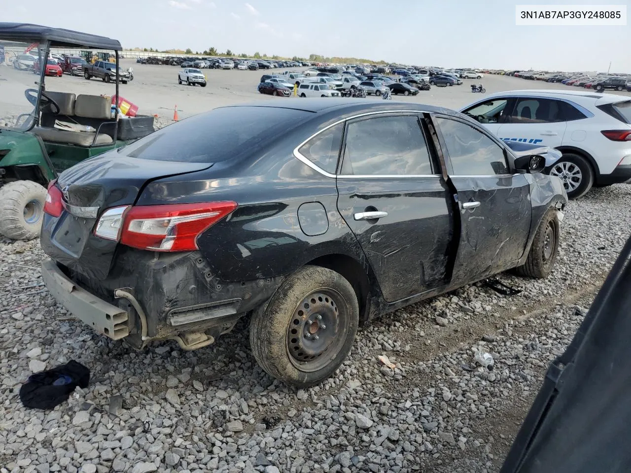 3N1AB7AP3GY248085 2016 Nissan Sentra S