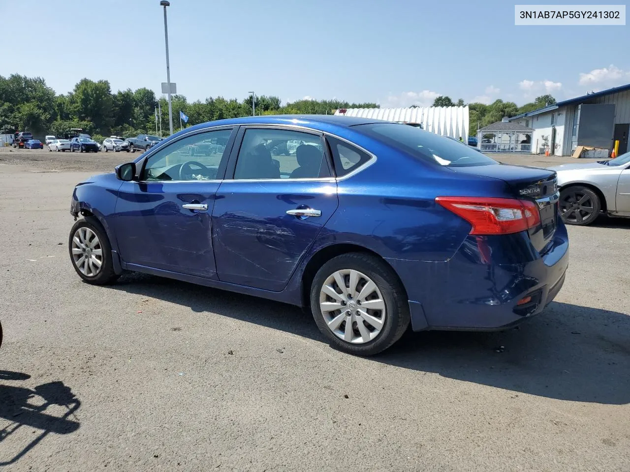 2016 Nissan Sentra S VIN: 3N1AB7AP5GY241302 Lot: 69316924