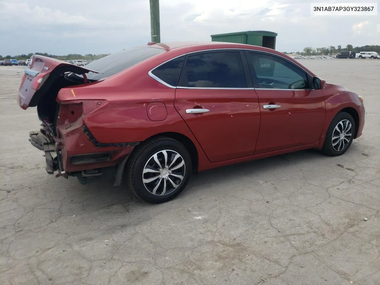 3N1AB7AP3GY323867 2016 Nissan Sentra S