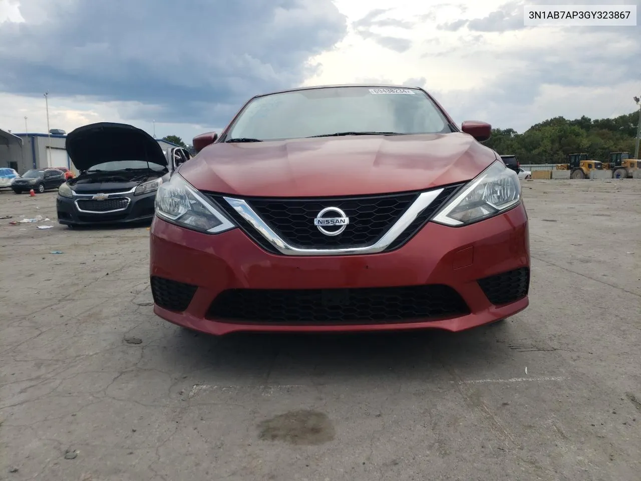 3N1AB7AP3GY323867 2016 Nissan Sentra S