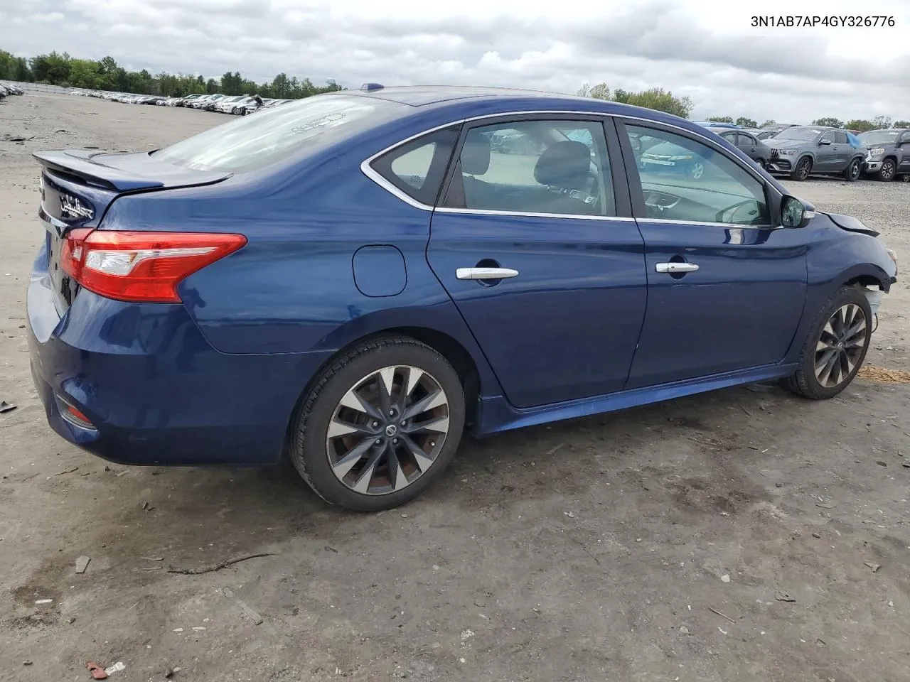 2016 Nissan Sentra S VIN: 3N1AB7AP4GY326776 Lot: 69711934