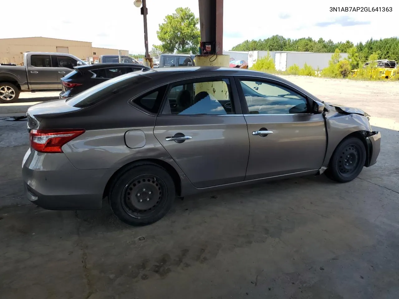 2016 Nissan Sentra S VIN: 3N1AB7AP2GL641363 Lot: 69889004