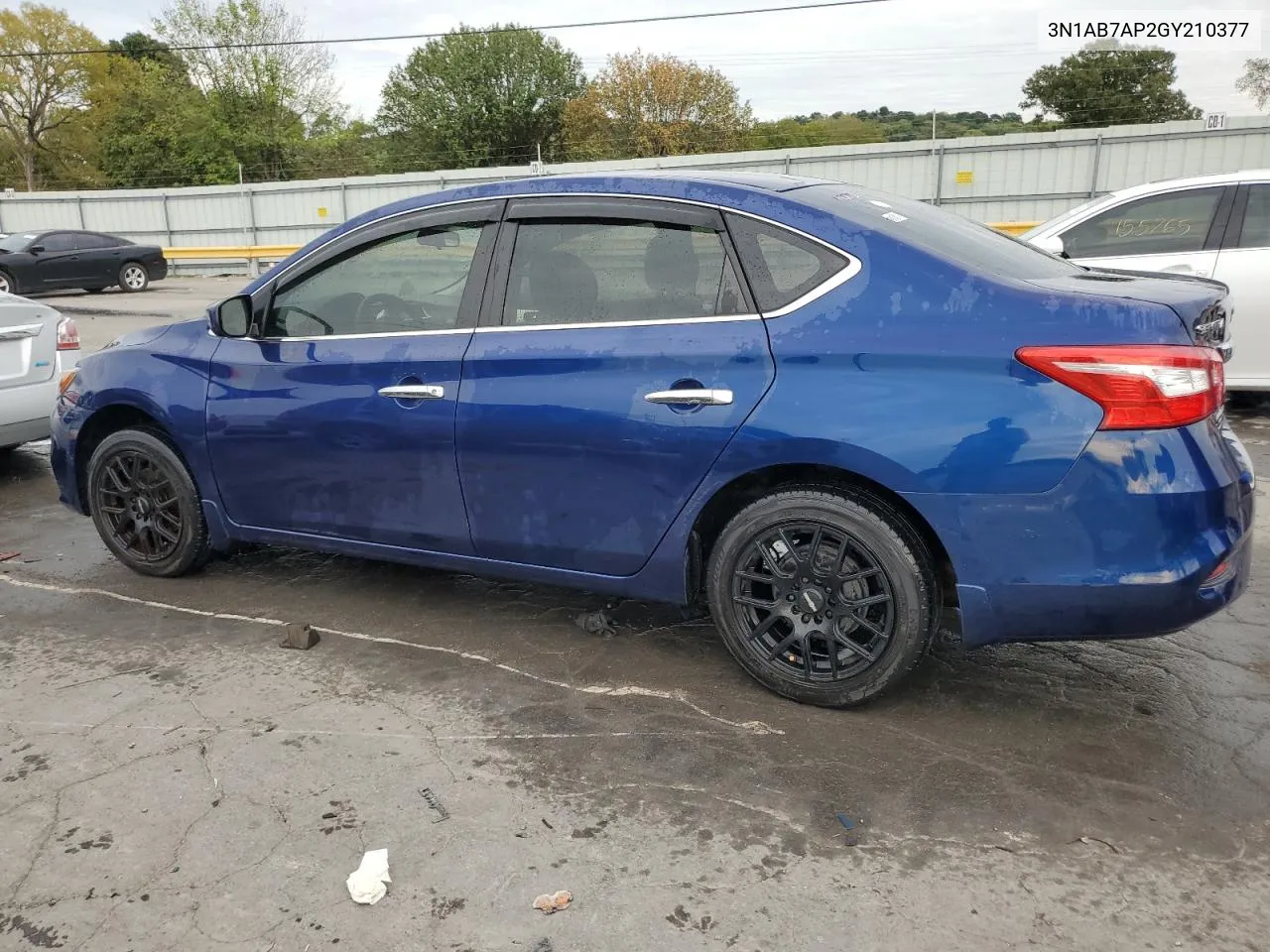 2016 Nissan Sentra S VIN: 3N1AB7AP2GY210377 Lot: 70205764