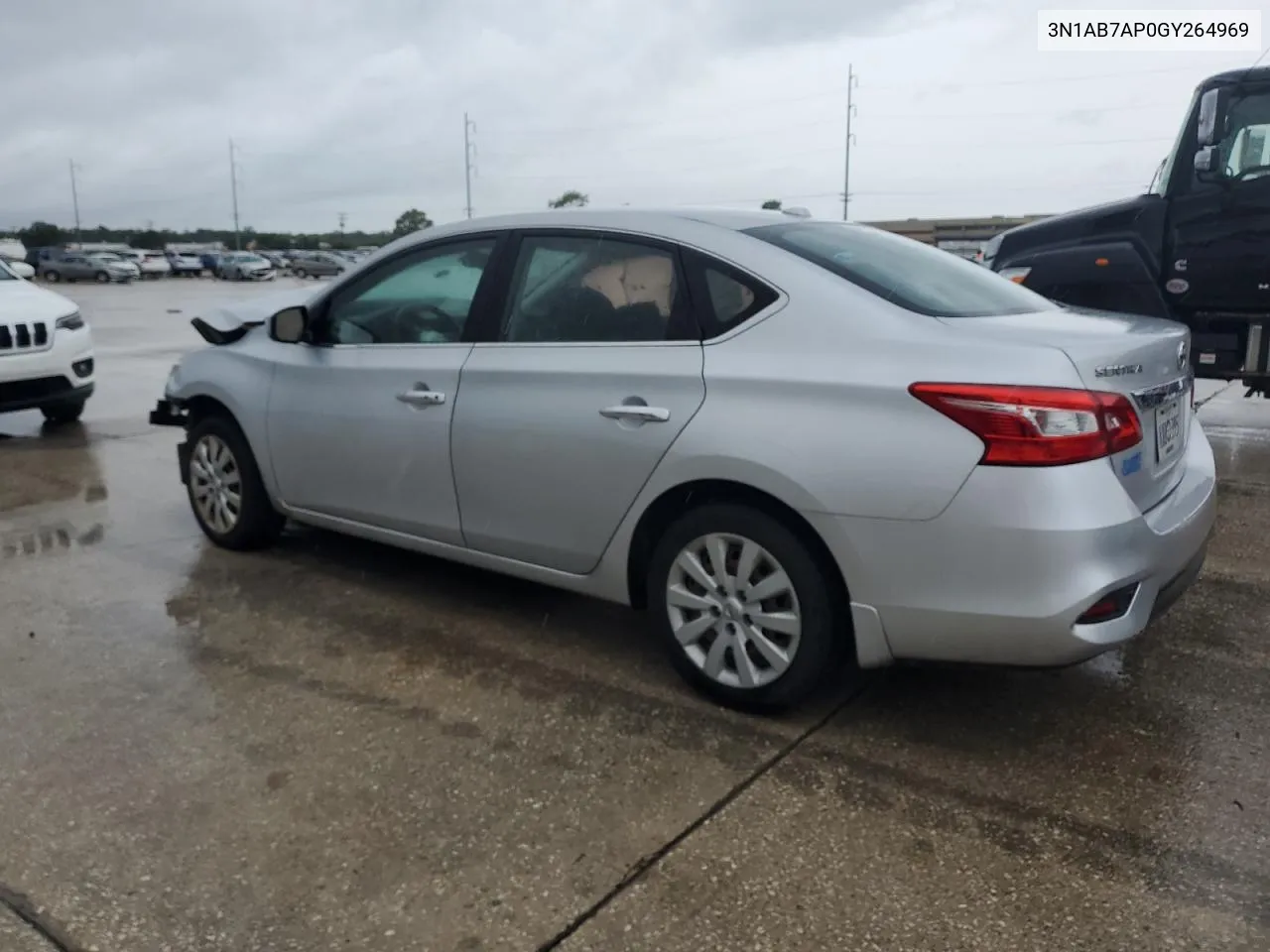 2016 Nissan Sentra S VIN: 3N1AB7AP0GY264969 Lot: 70282484