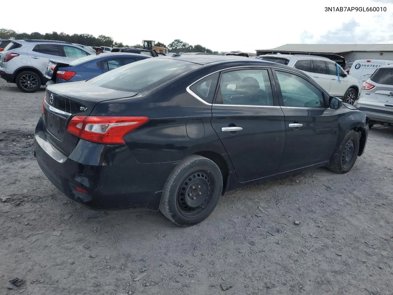 2016 Nissan Sentra S VIN: 3N1AB7AP9GL660010 Lot: 70502844