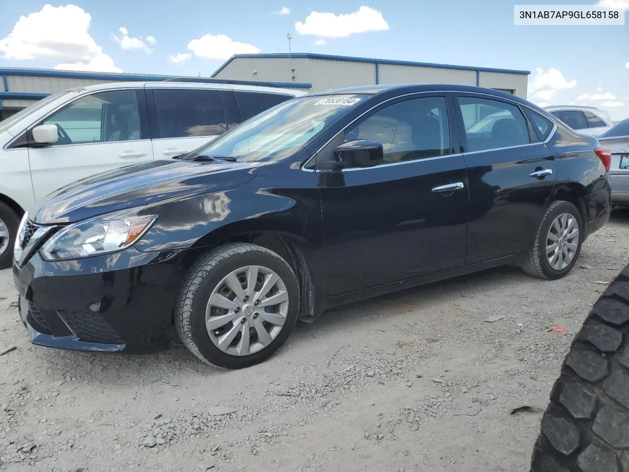 2016 Nissan Sentra S VIN: 3N1AB7AP9GL658158 Lot: 70530154