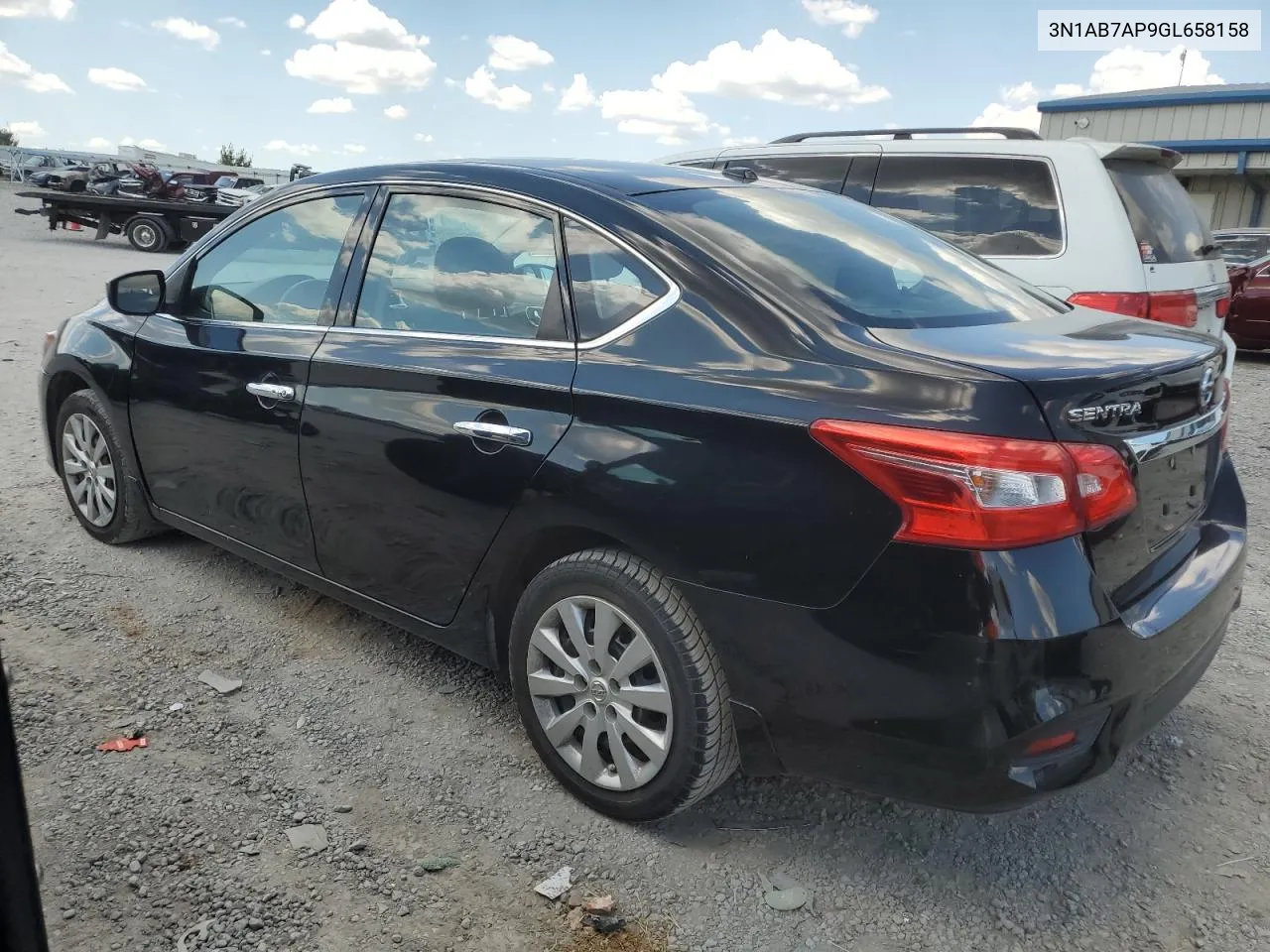 2016 Nissan Sentra S VIN: 3N1AB7AP9GL658158 Lot: 70530154