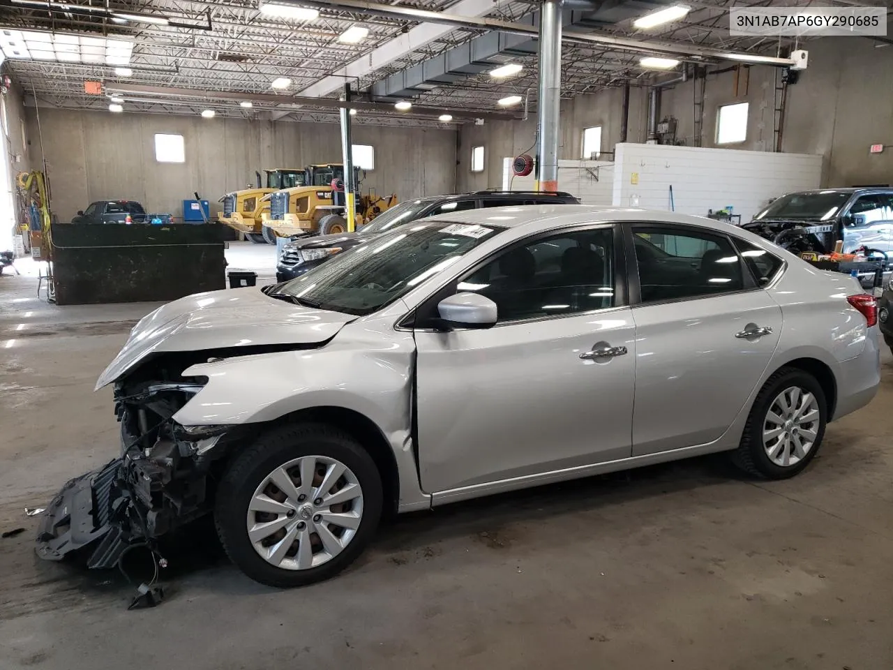 3N1AB7AP6GY290685 2016 Nissan Sentra S