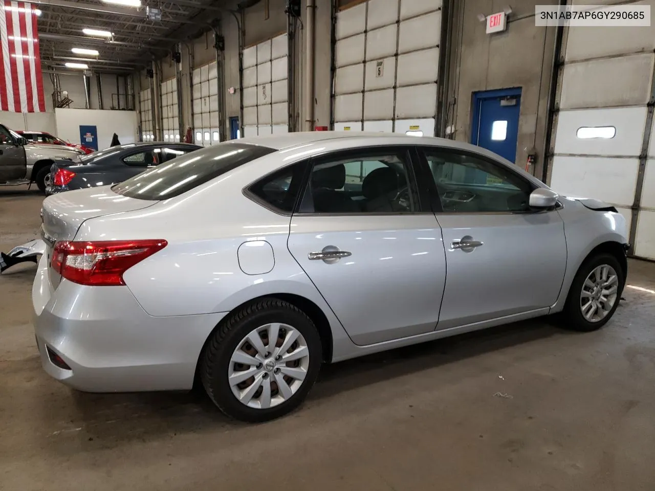 2016 Nissan Sentra S VIN: 3N1AB7AP6GY290685 Lot: 70617644