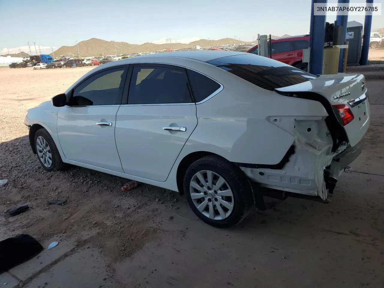 2016 Nissan Sentra S VIN: 3N1AB7AP6GY276785 Lot: 70726244