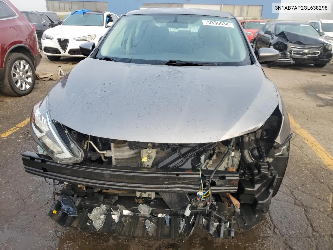 3N1AB7AP2GL638298 2016 Nissan Sentra S