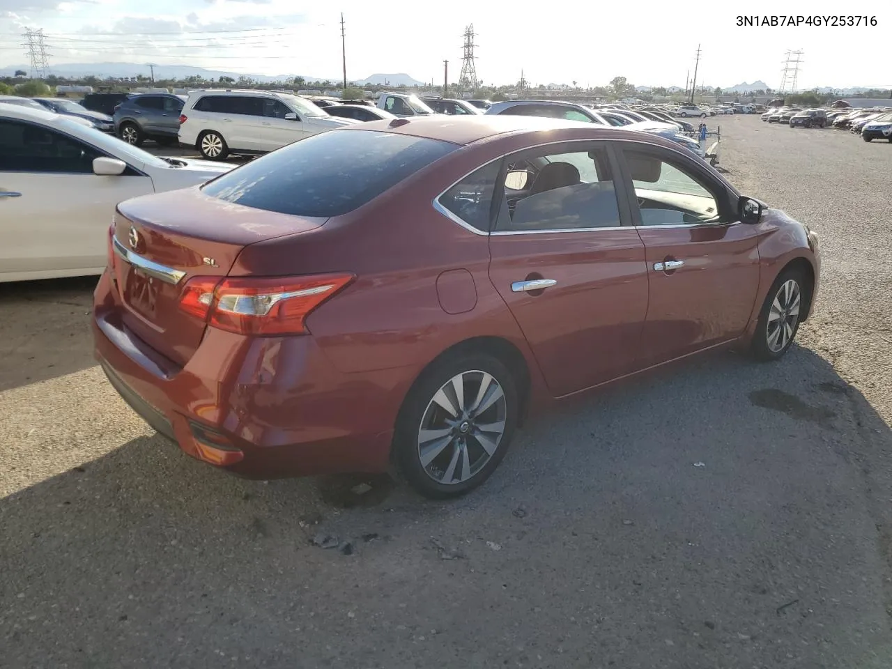 3N1AB7AP4GY253716 2016 Nissan Sentra S