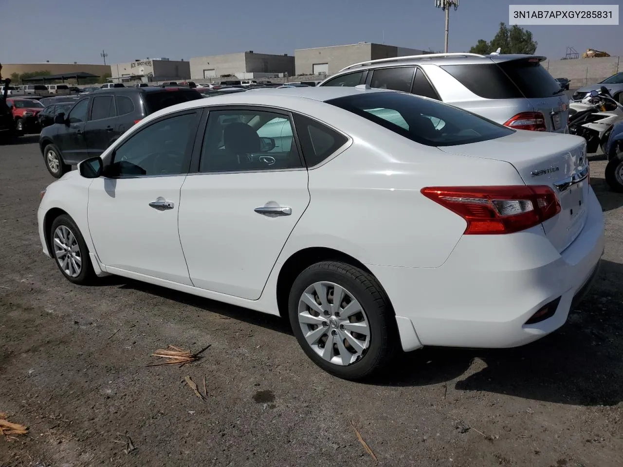 2016 Nissan Sentra S VIN: 3N1AB7APXGY285831 Lot: 71443644