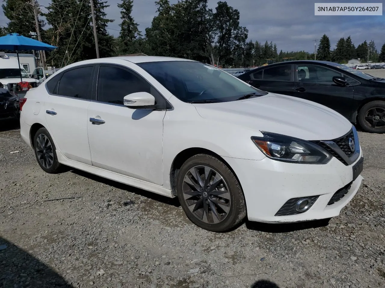 3N1AB7AP5GY264207 2016 Nissan Sentra S