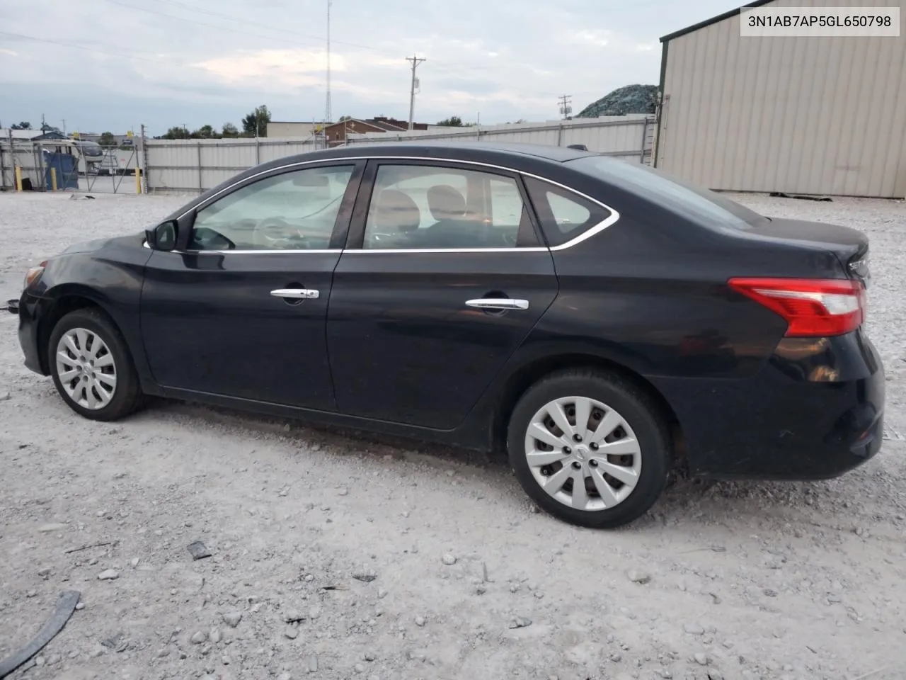 2016 Nissan Sentra S VIN: 3N1AB7AP5GL650798 Lot: 71668454