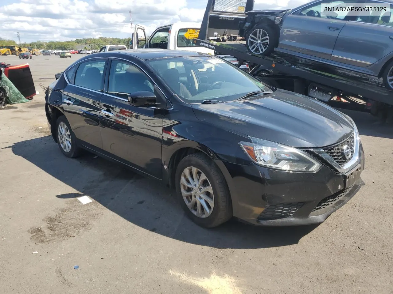 2016 Nissan Sentra S VIN: 3N1AB7AP5GY335129 Lot: 71702264