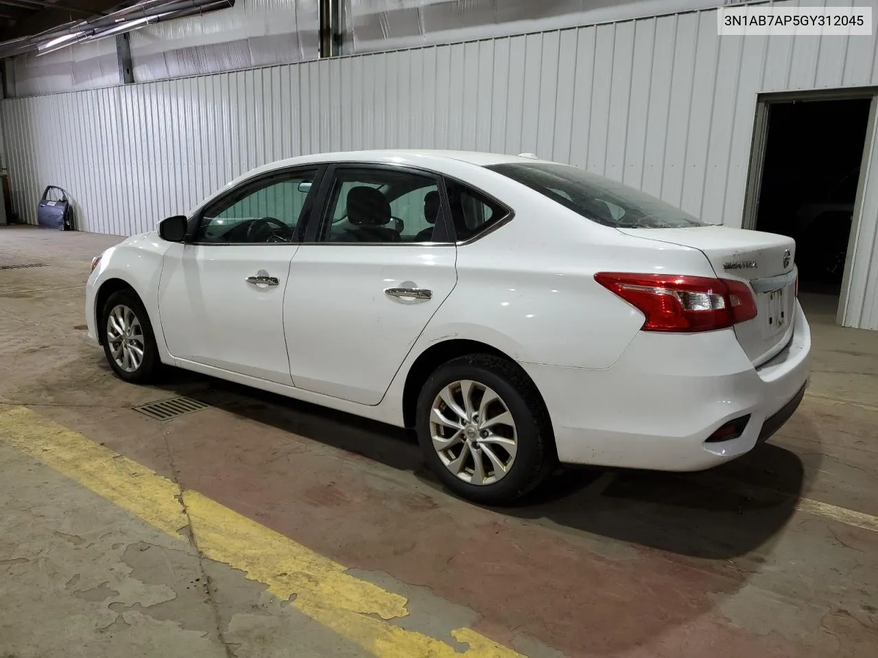 3N1AB7AP5GY312045 2016 Nissan Sentra S