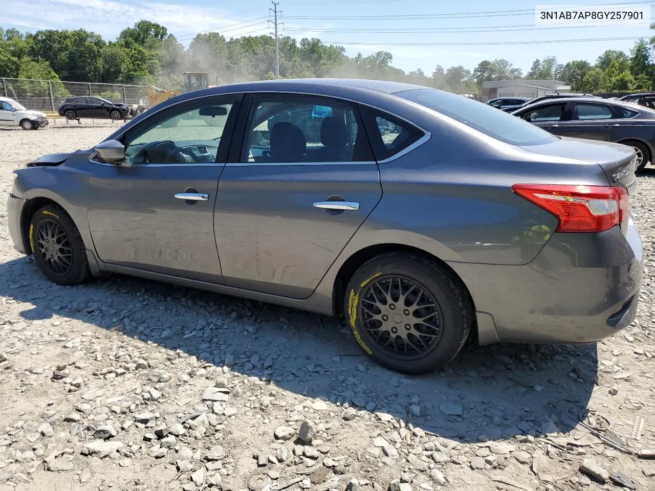 2016 Nissan Sentra S VIN: 3N1AB7AP8GY257901 Lot: 71762544