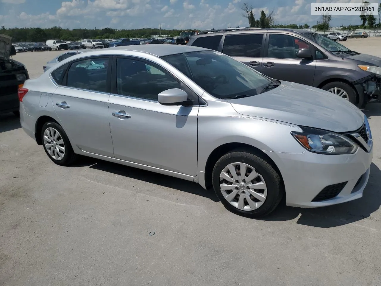 3N1AB7AP7GY288461 2016 Nissan Sentra S