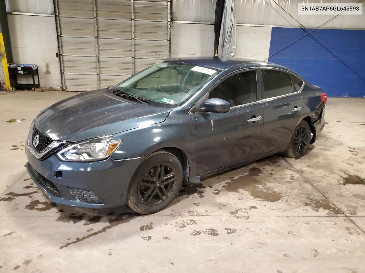 2016 Nissan Sentra S VIN: 3N1AB7AP6GL645593 Lot: 71959334