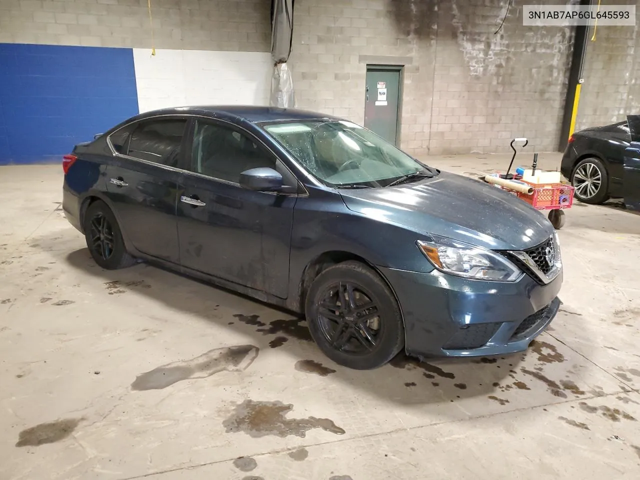 3N1AB7AP6GL645593 2016 Nissan Sentra S