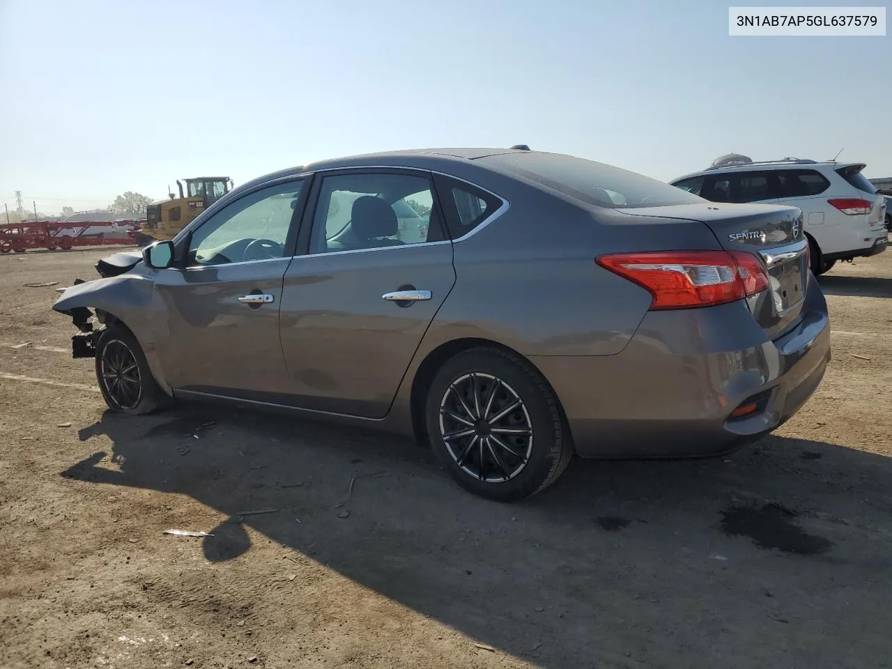 2016 Nissan Sentra S VIN: 3N1AB7AP5GL637579 Lot: 72031064