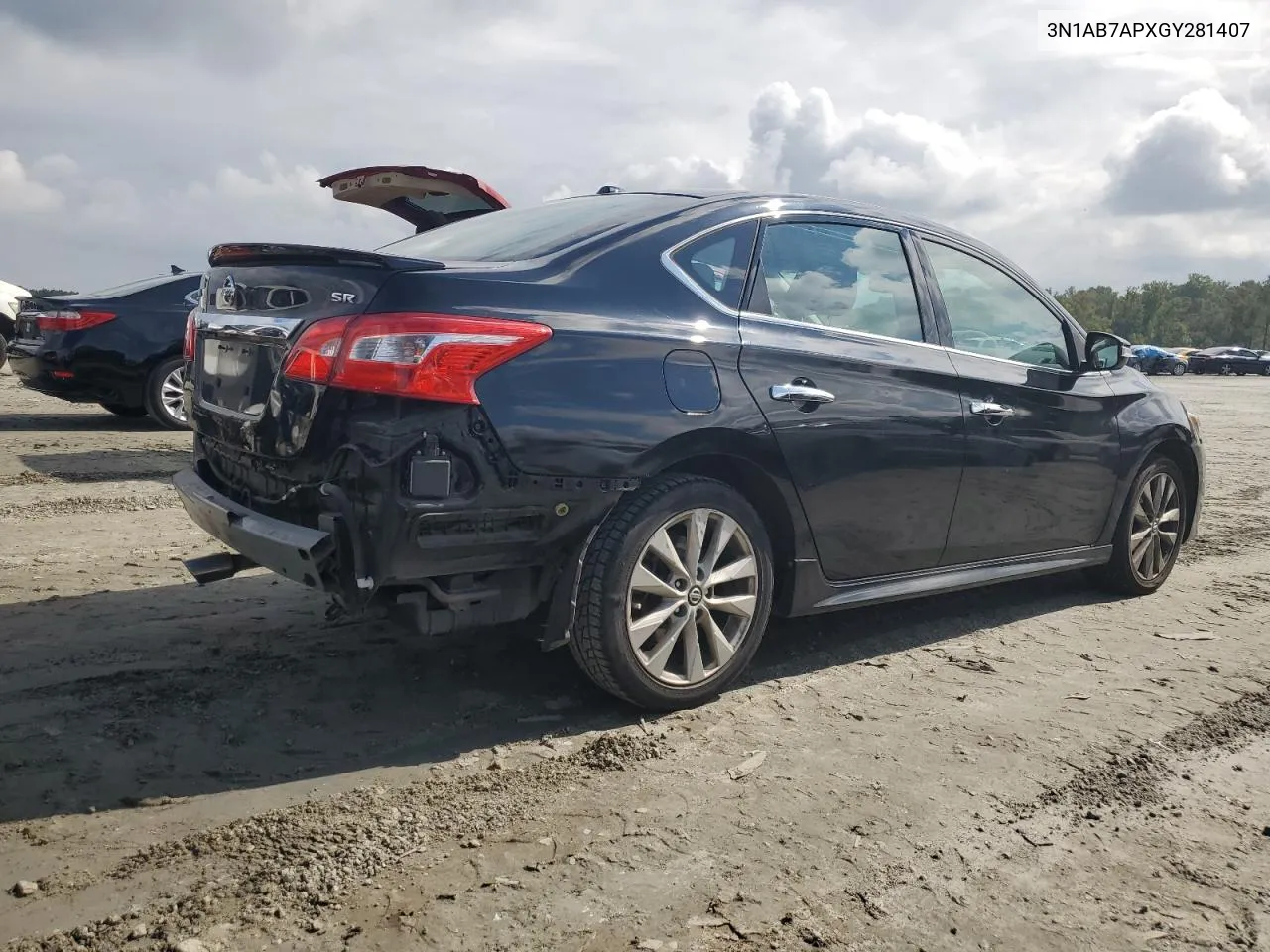 3N1AB7APXGY281407 2016 Nissan Sentra S